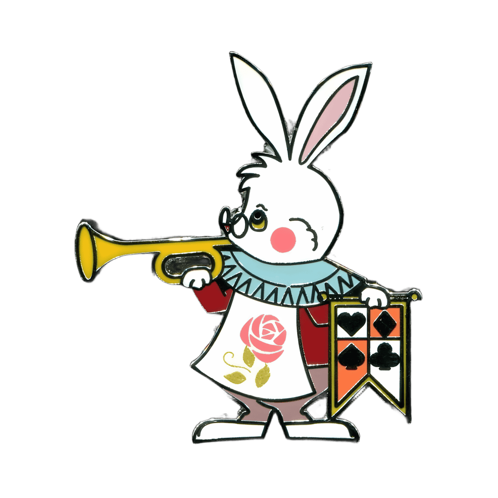 The White Rabbit Disney pin