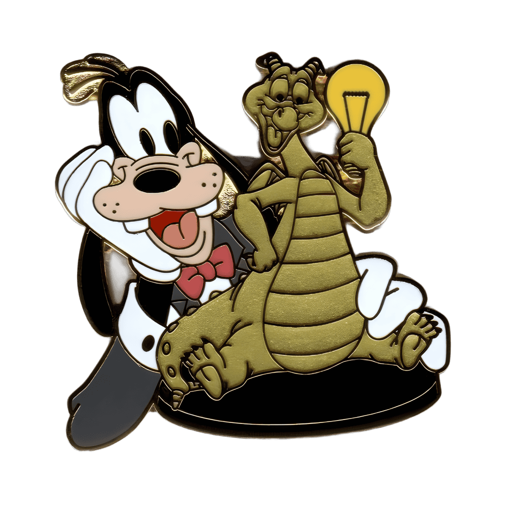 Goofy and Figment Disney pin
