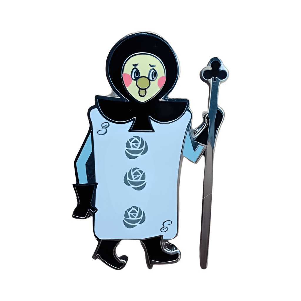 Three of Clubs Disney pin