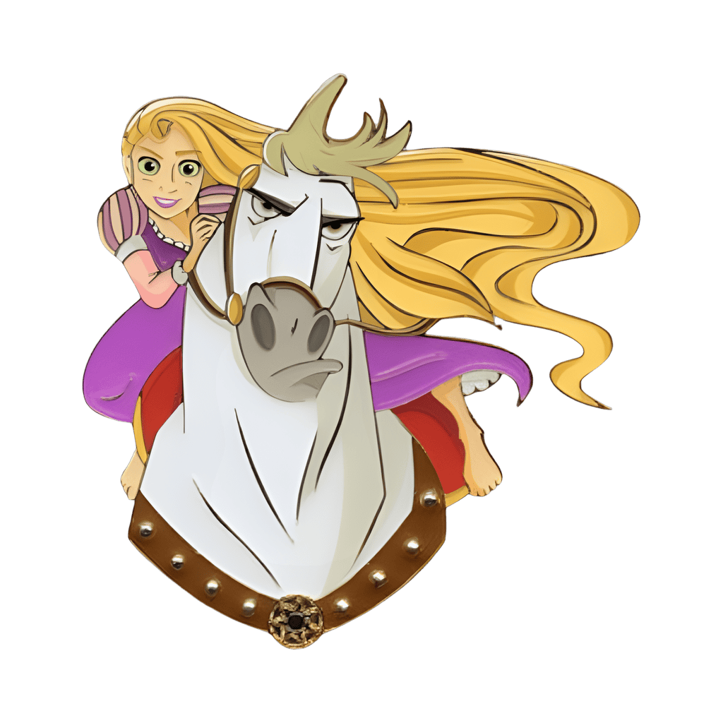 Tangled - Rapunzel Riding Maximus Disney pin