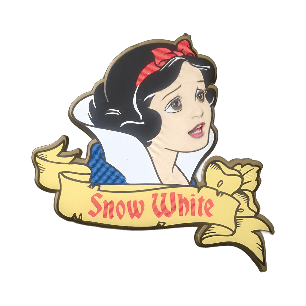 Snow White with Yellow Banner Disney pin