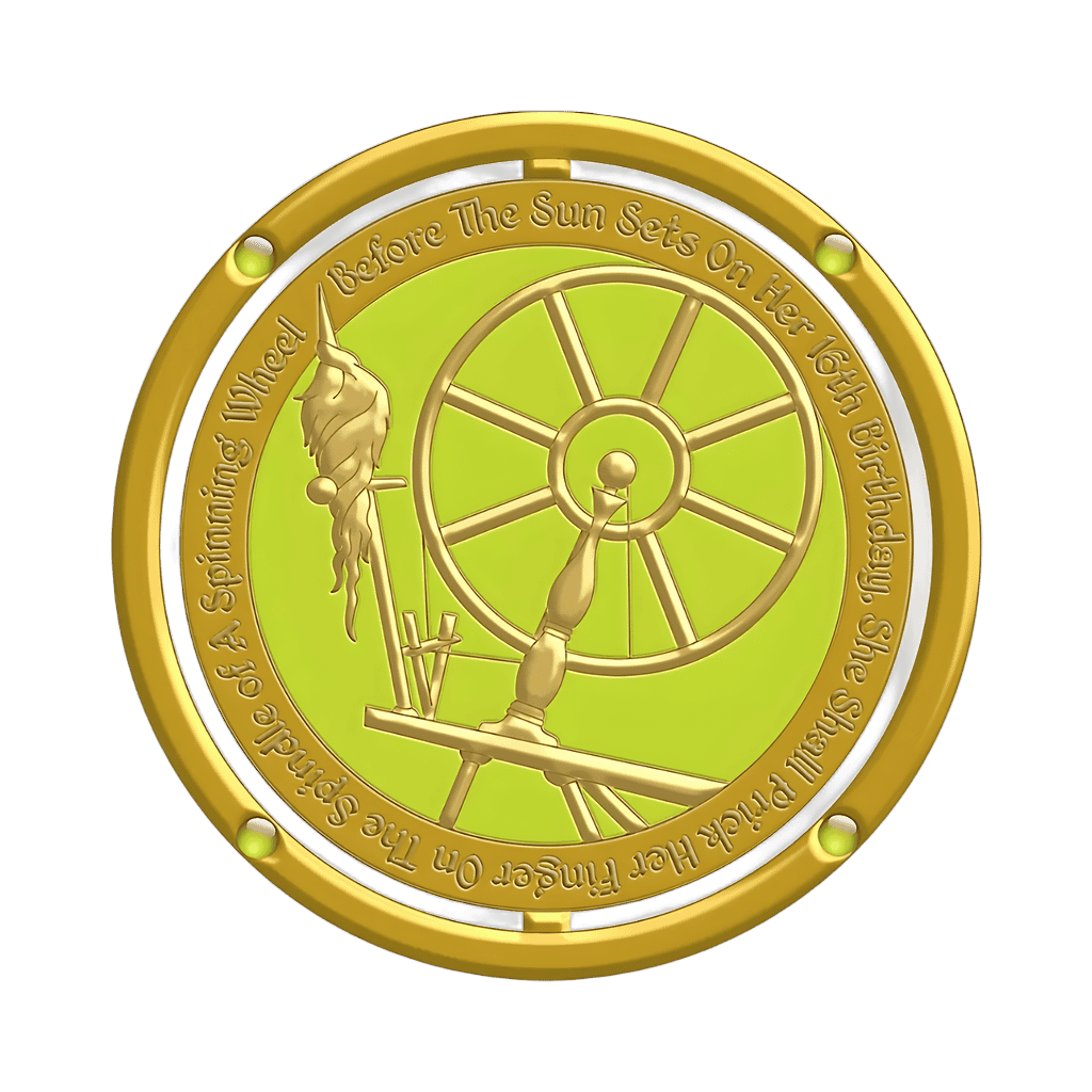 Aurora Spinner Pin Disney pin