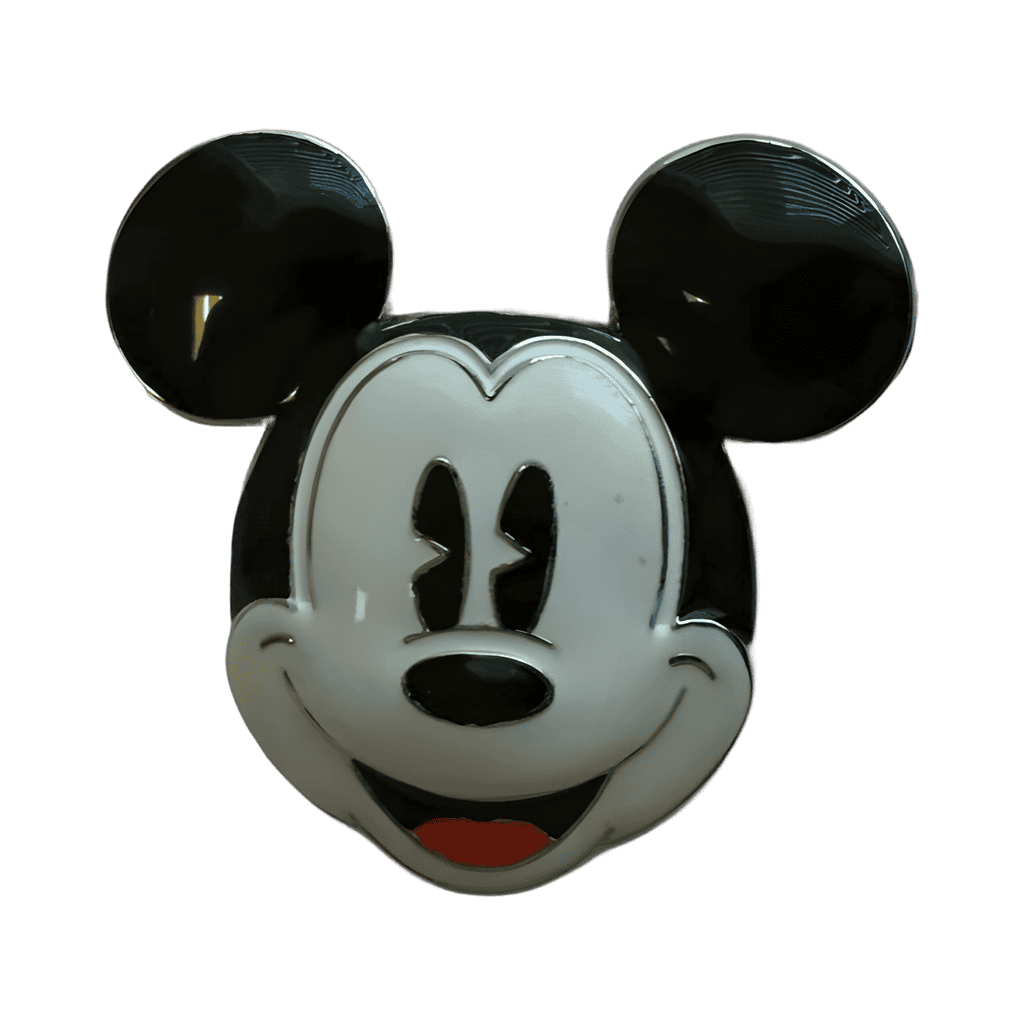 Sculpted Mickey Mouse Head Disney pin