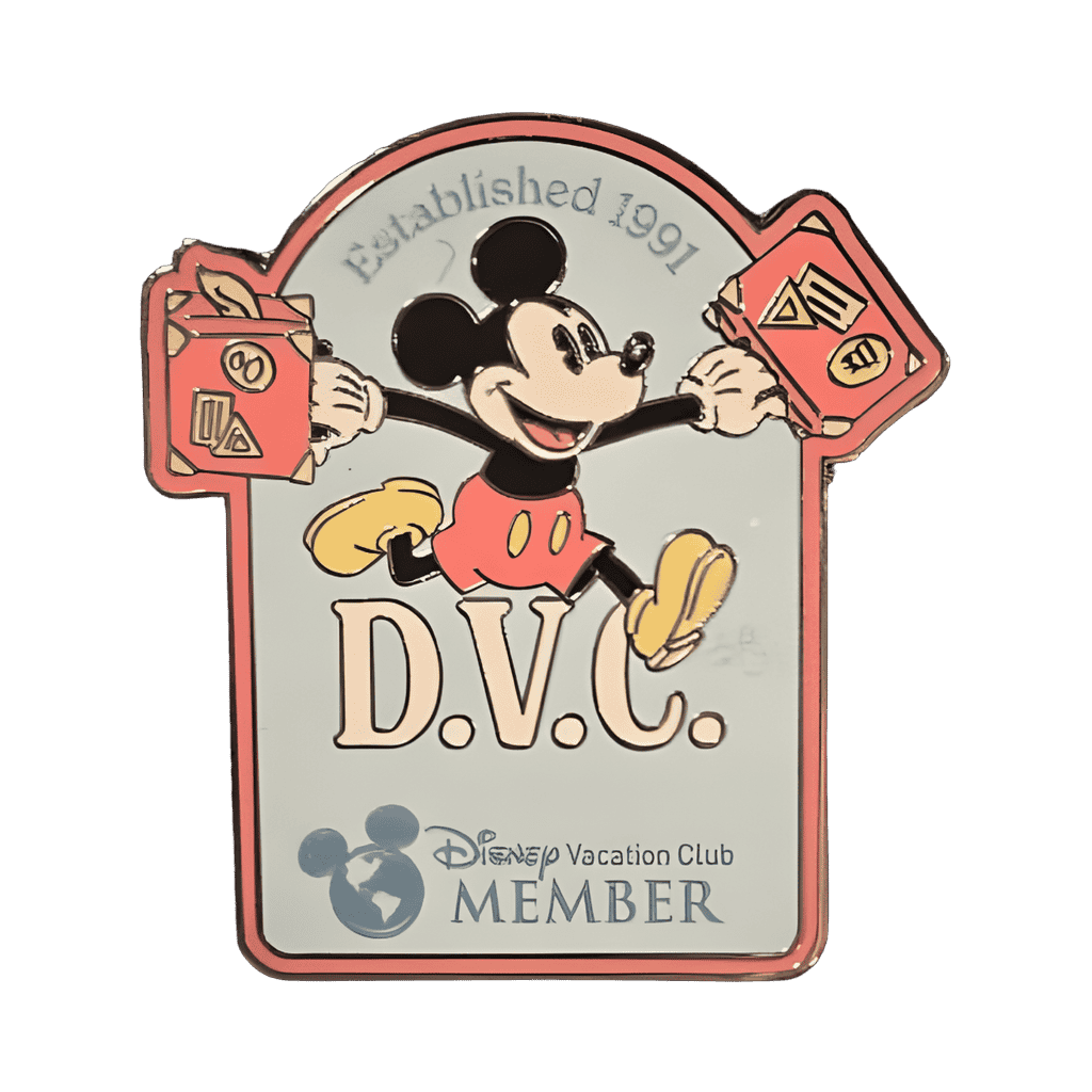 D.V.C. Mickey Mouse Disney pin