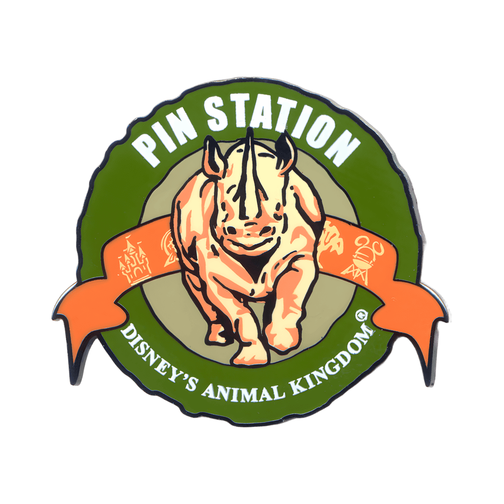 Pin Station Rhino Disney pin