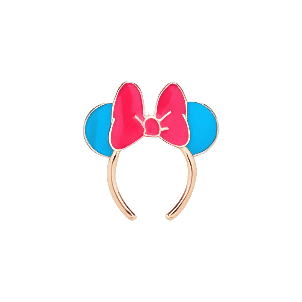 Blue and Pink Disney pin