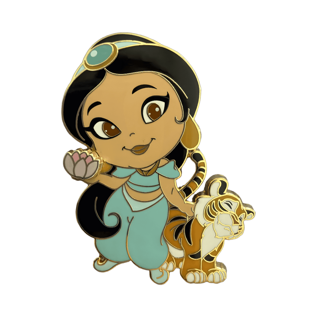 Jasmine and Rajah Disney pin