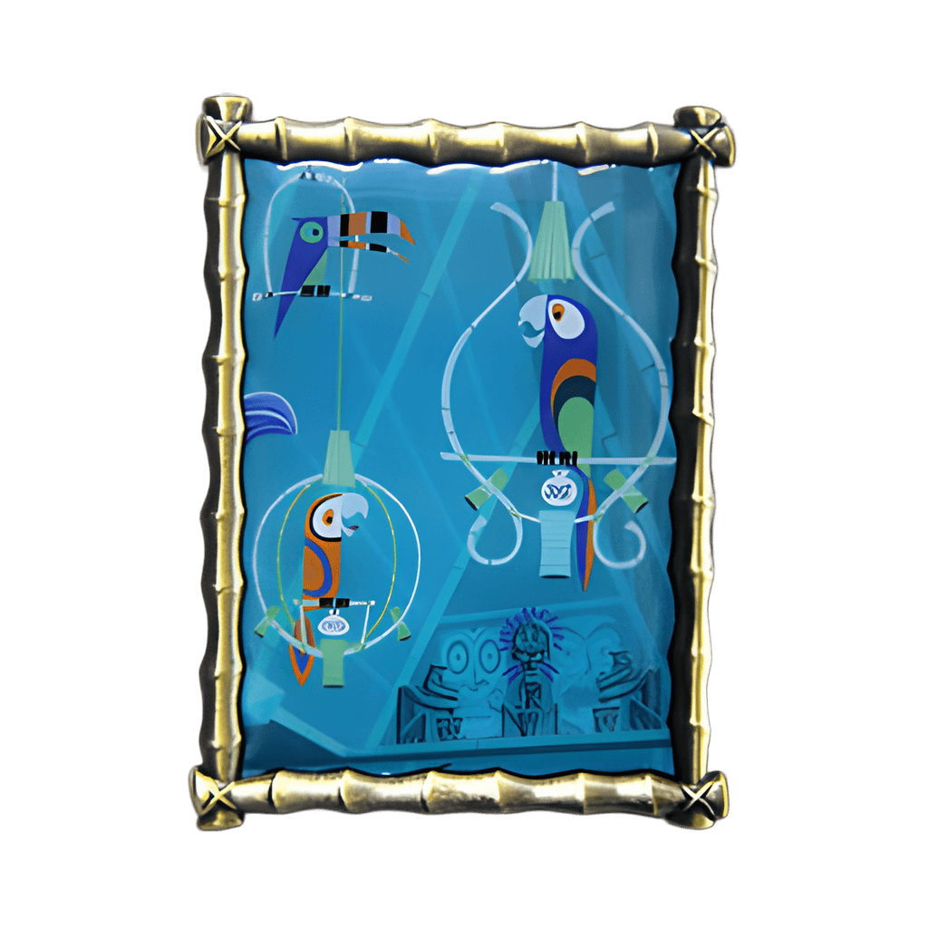 Walt Disney's Enchanted Tiki Room - Interior Disney pin