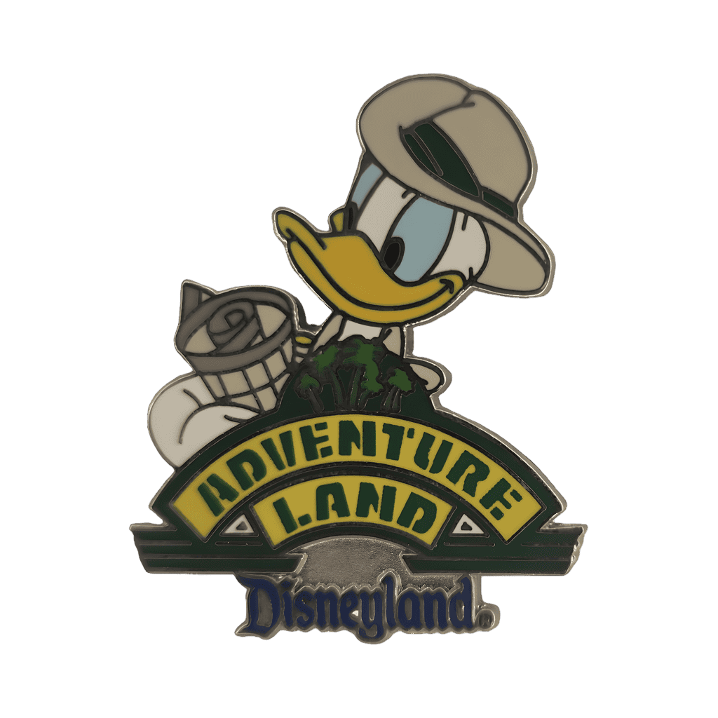 Adventureland - Donald with Map Disney pin