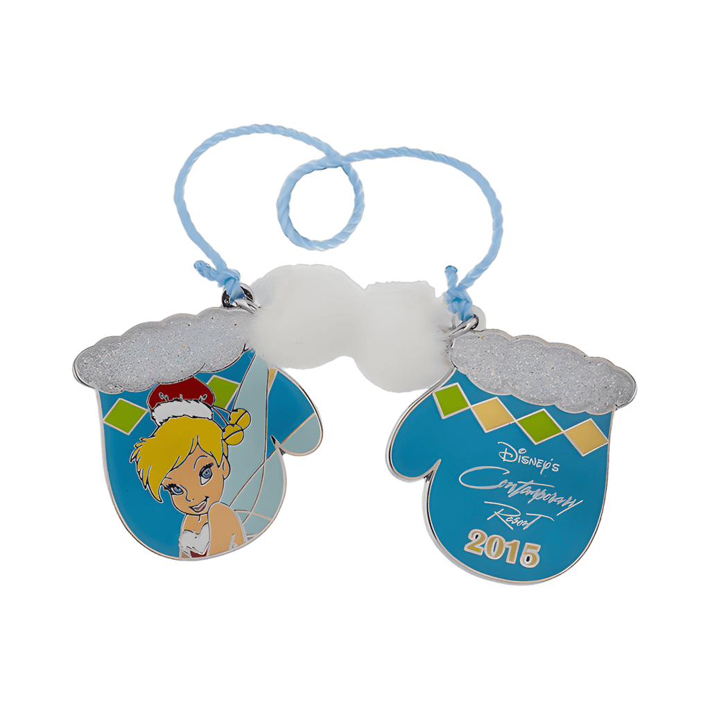 Contemporary Resort -  Tinker Bell Mittens Disney pin