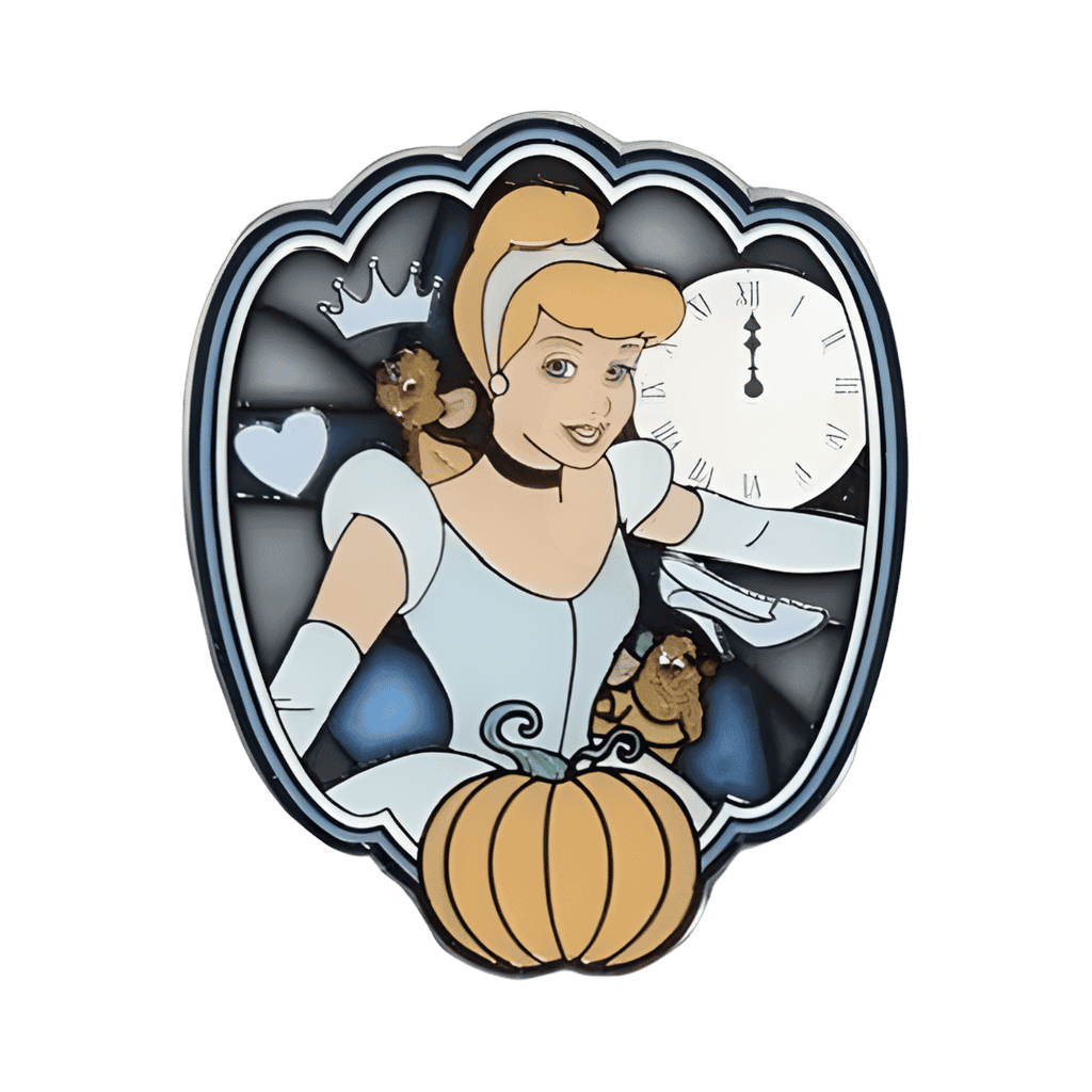 Cinderella with Jaq & Gus Disney pin