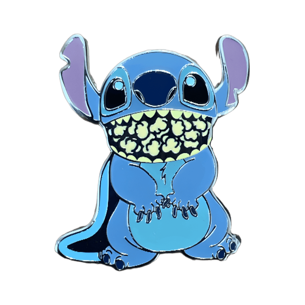 Popcorn Bucket Stitch Disney pin