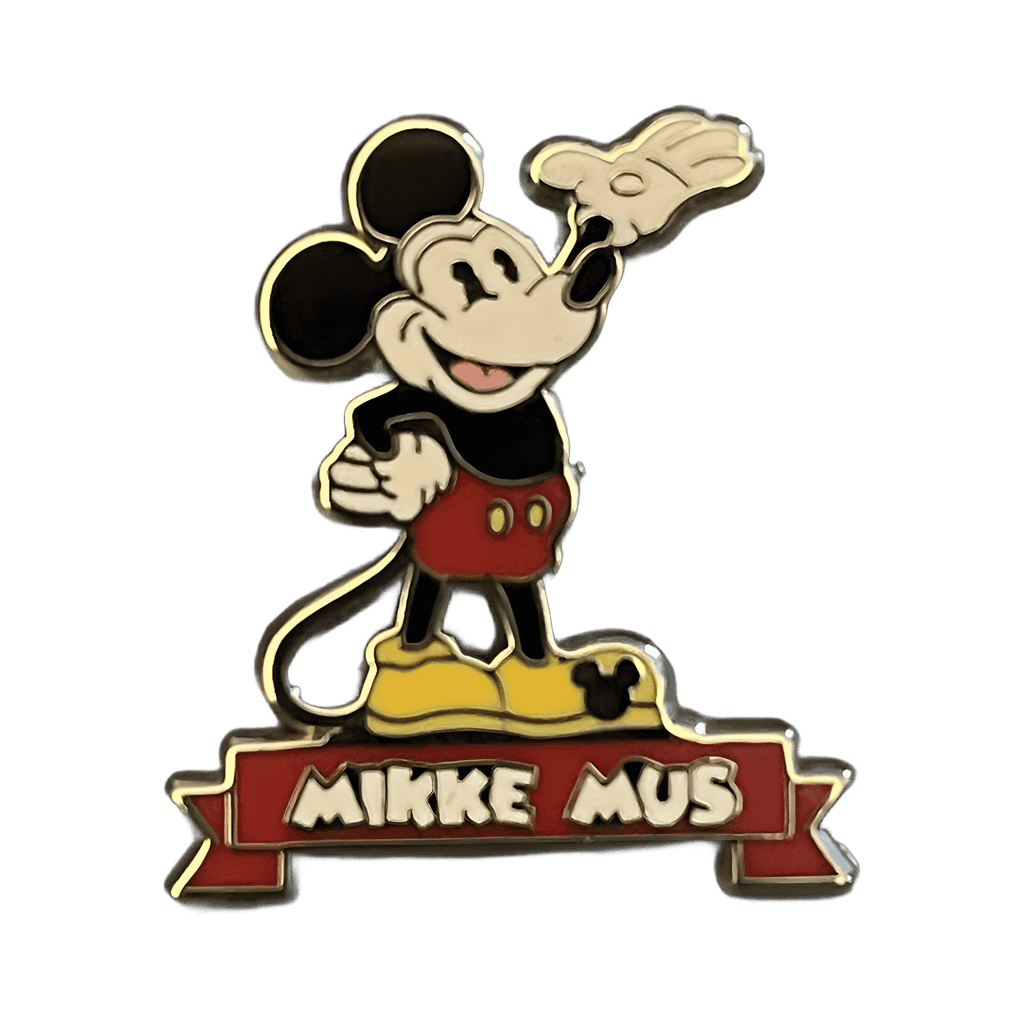 Mickey Mikke Mus Norwegian Disney pin