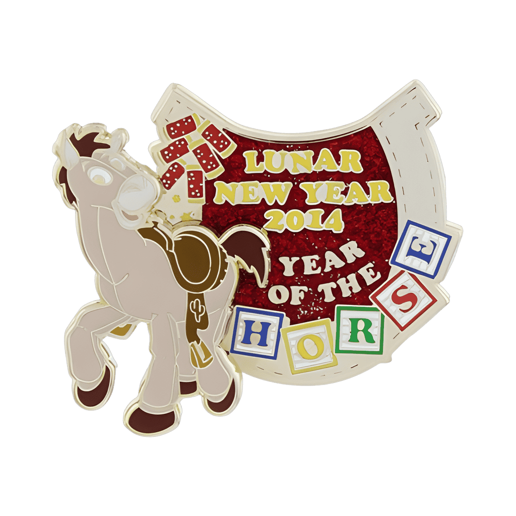 2014 - Bullseye and Horseshoe Disney pin