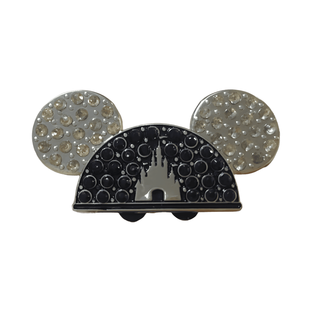 Gold and Black Jeweled Ear Hat Disney pin