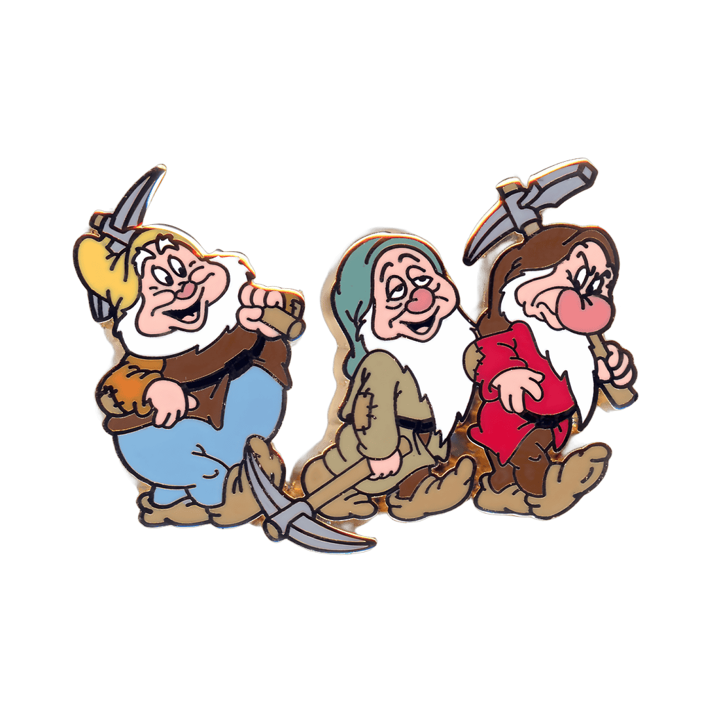 Happy, Sleepy, & Grumpy Disney pin
