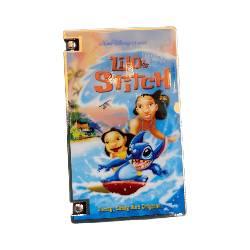 Lilo & Stitch --VHS Case Disney pin