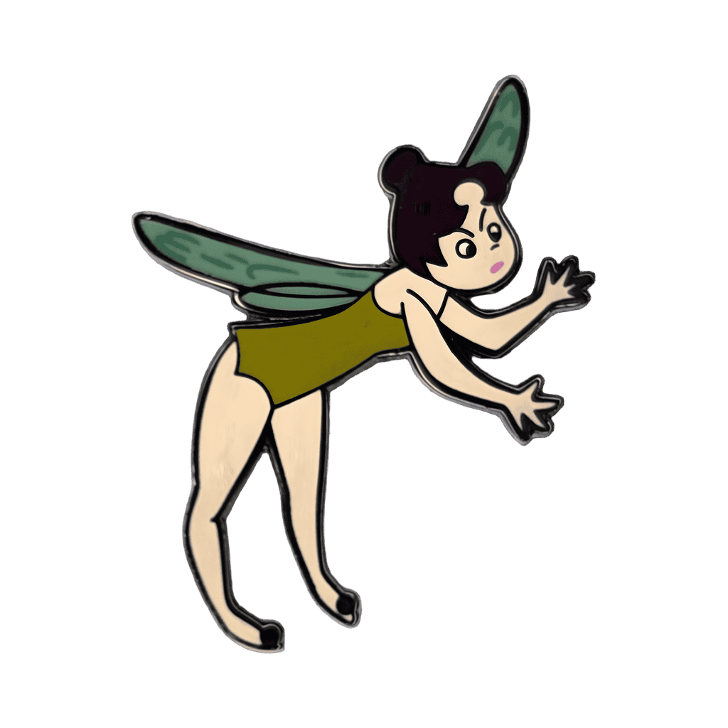 Brunette Tinker Bell Disney pin
