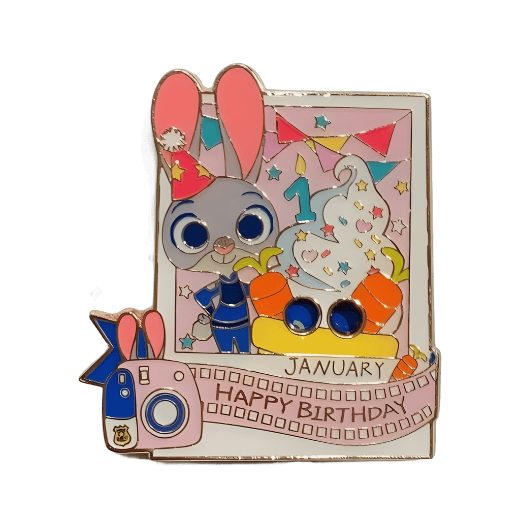 January - Judy Hopps Disney pin
