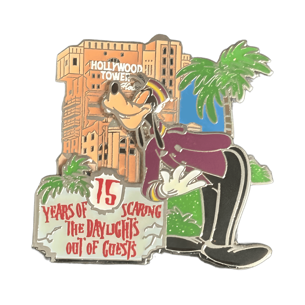 15 Years of Scaring the Daylights Out of Guests - Goofy - Cast Exclusive Disney pin
