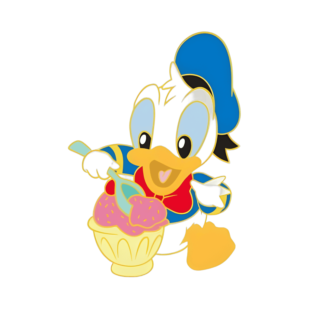 Baby Donald Duck Disney pin