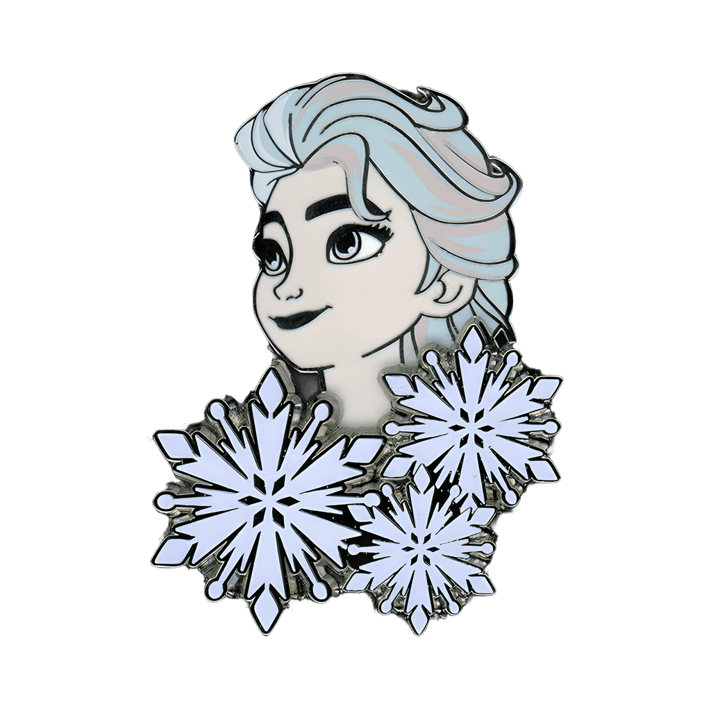 Elsa with Snowflakes Disney pin