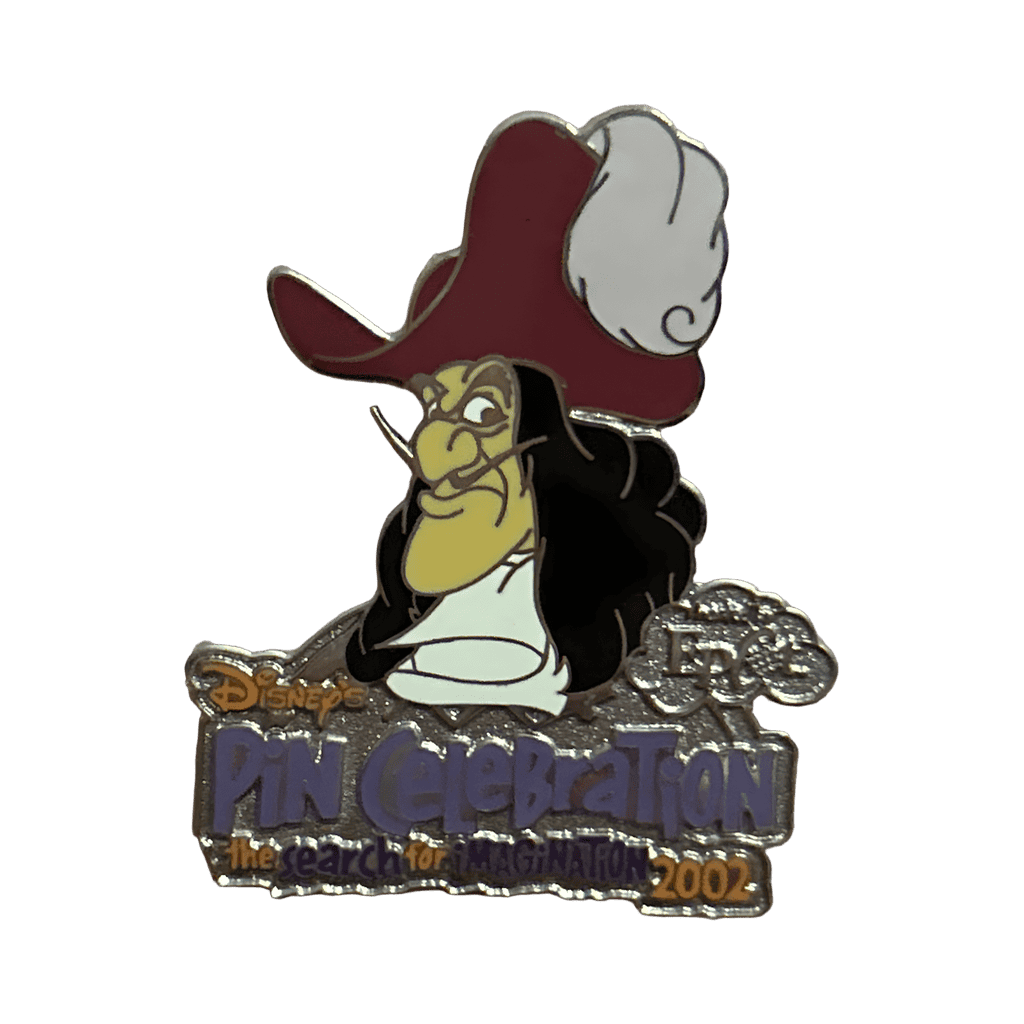 Captain Hook Completer Disney pin