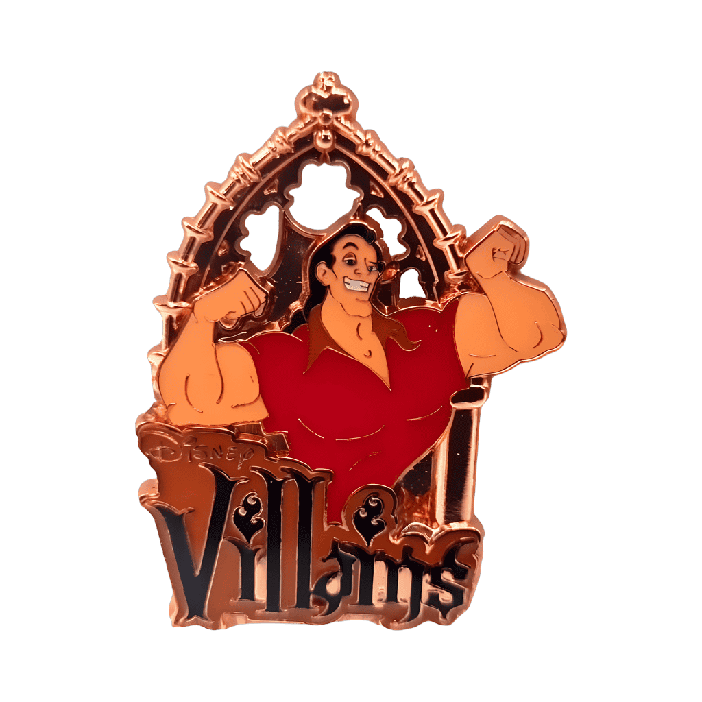 Gaston Chaser Disney pin