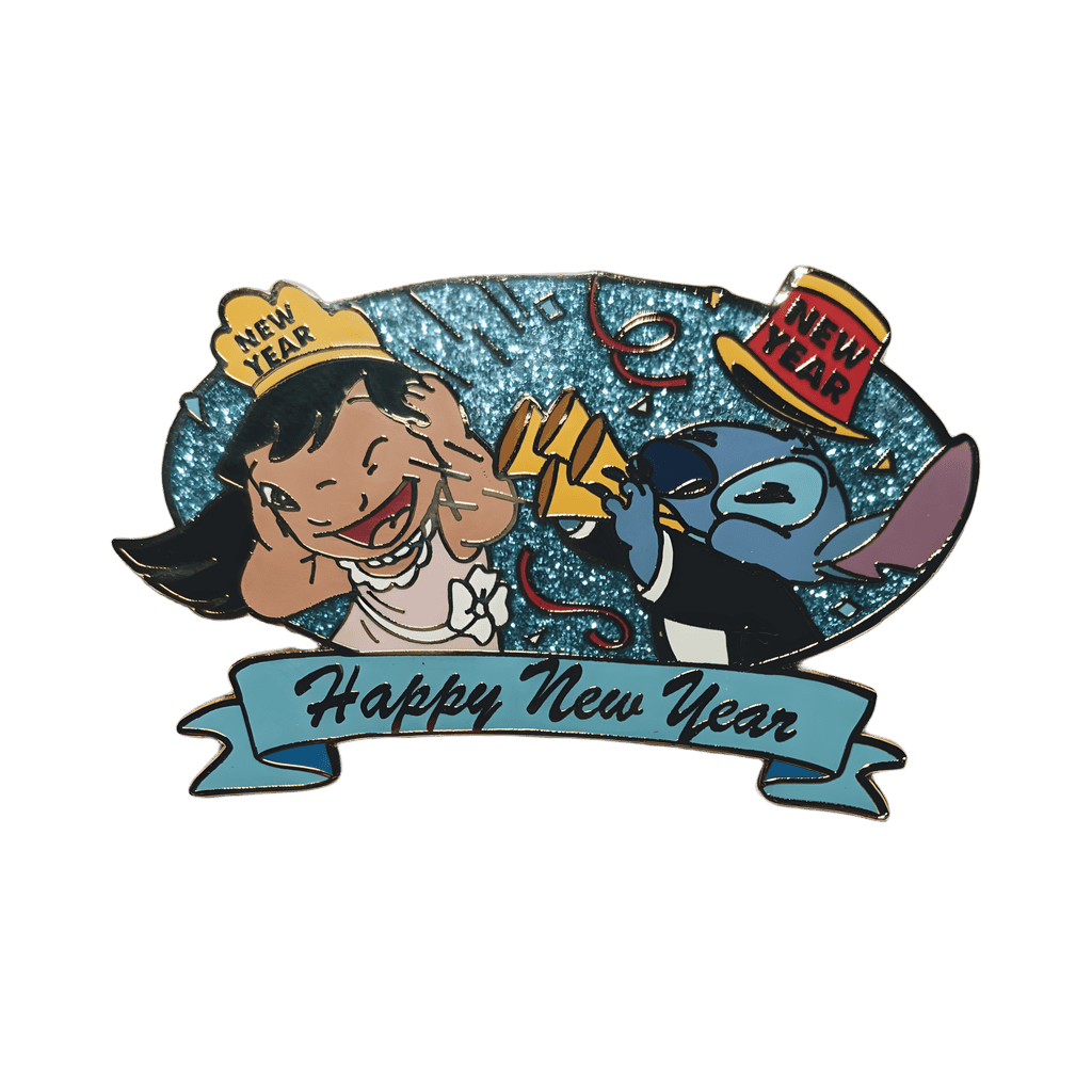 Lilo and Stitch Celebrate the New Year Disney pin