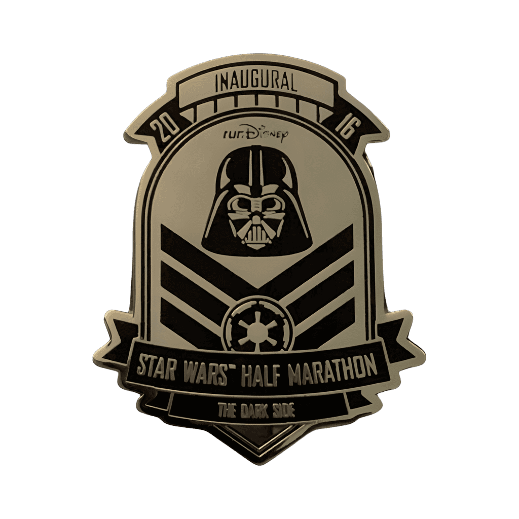 WDW - runDisney 2016 - Star Wars Half Marathon - Dark Side - Half Marathon Disney pin