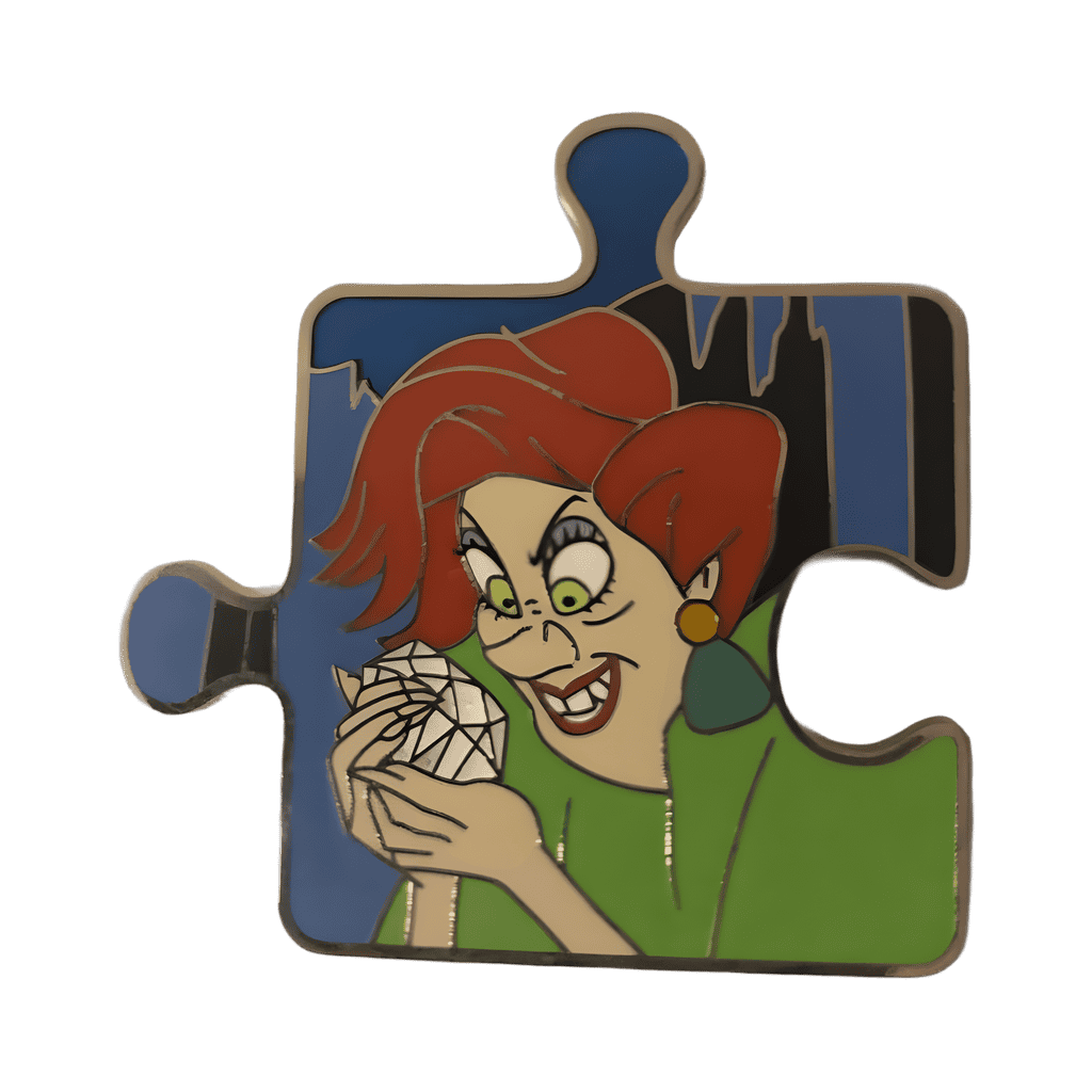 Madame Medusa with diamond (Chaser) Disney pin
