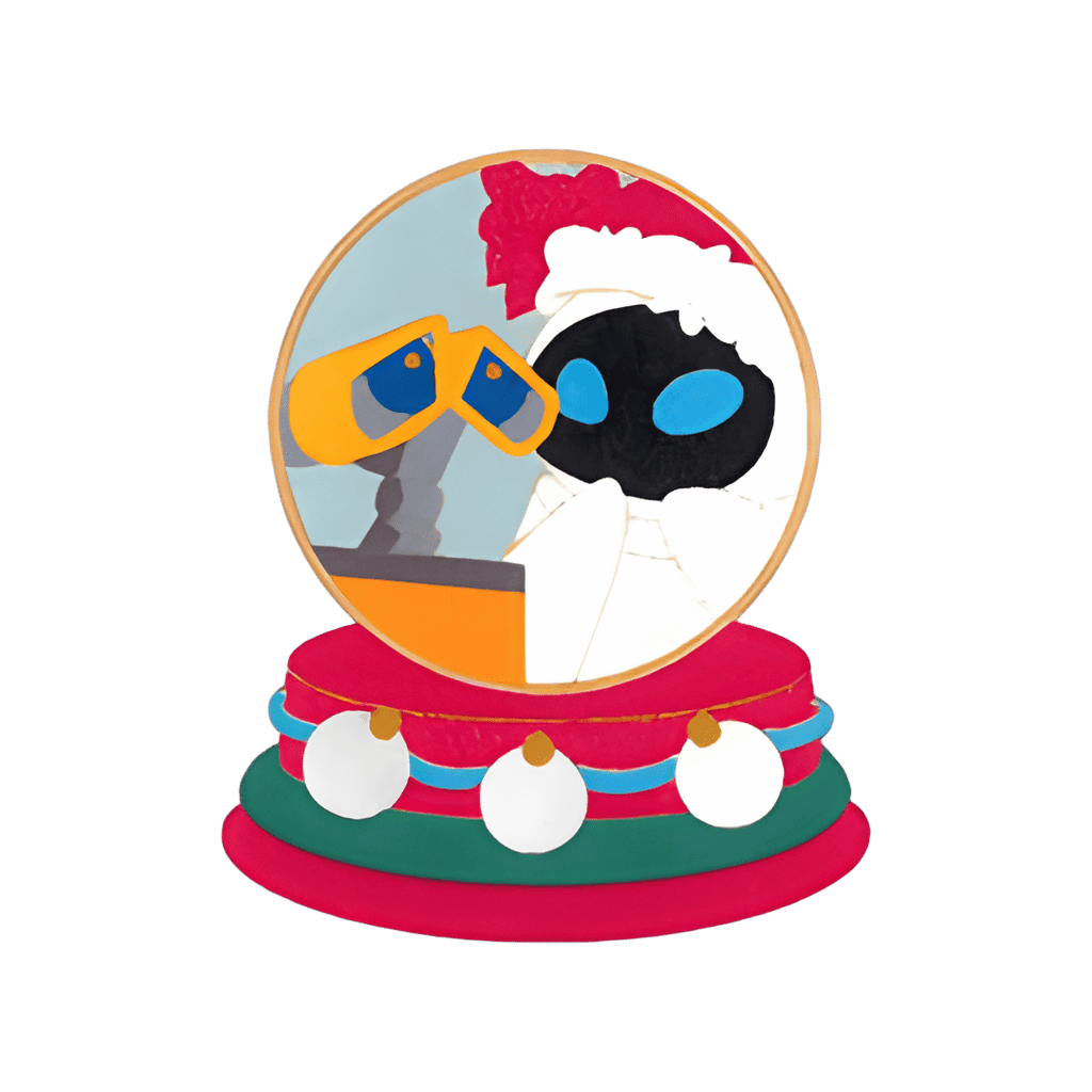 WALL-E and EVE Disney pin
