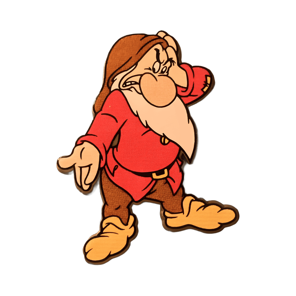 Grumpy Disney pin