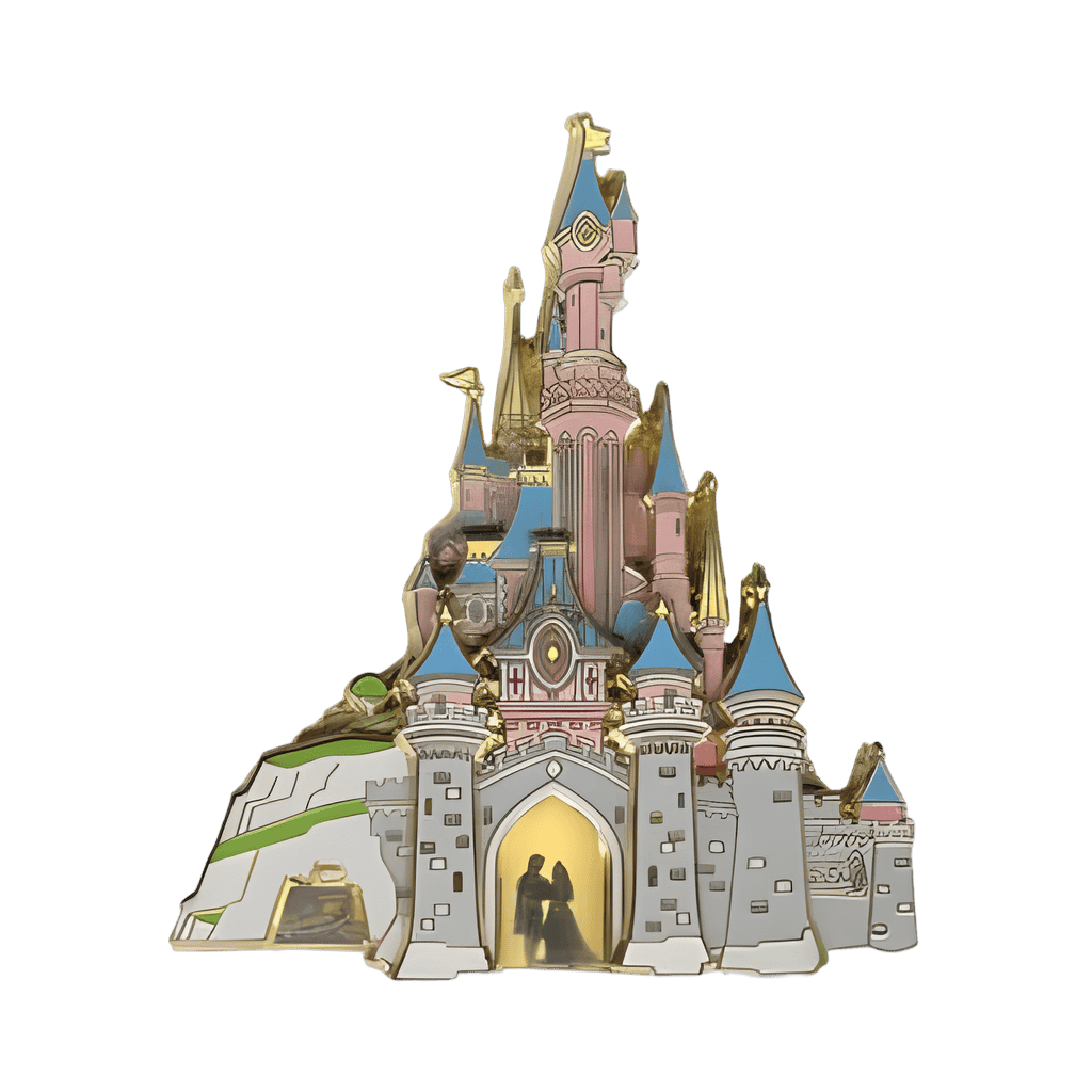 Le Château de la Belle au Bois Dormant Disney pin