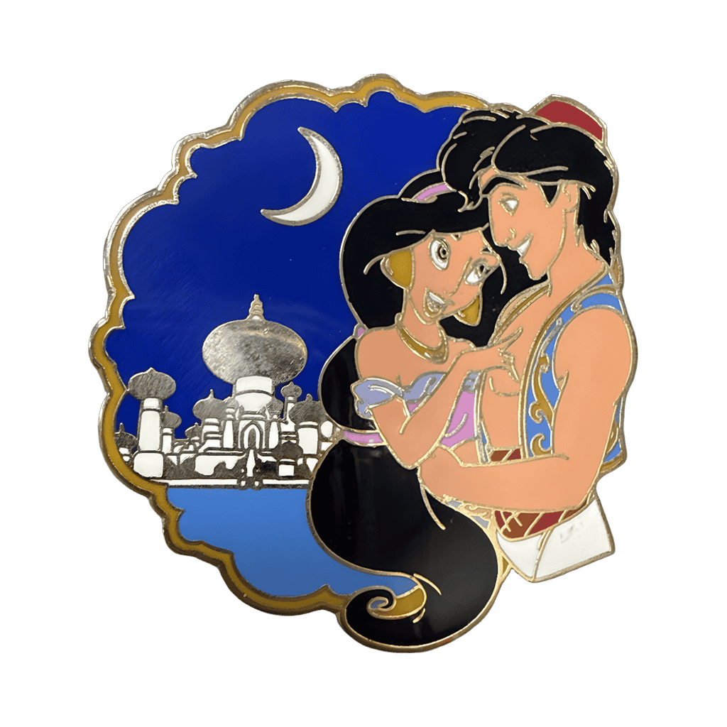 Aladdin and Jasmine Disney pin