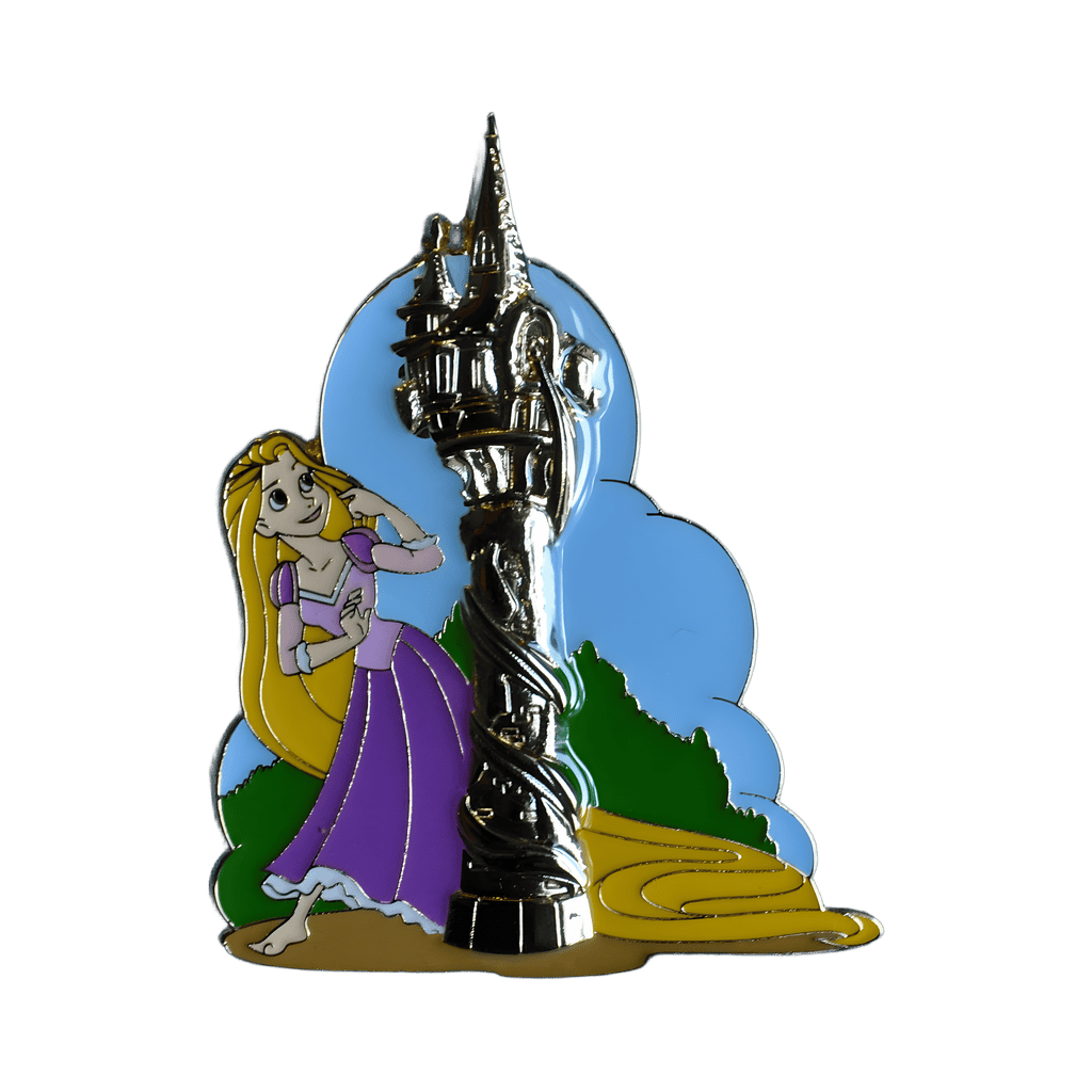 Rapunzel at Tower in Princess Fantasy Faire Disney pin