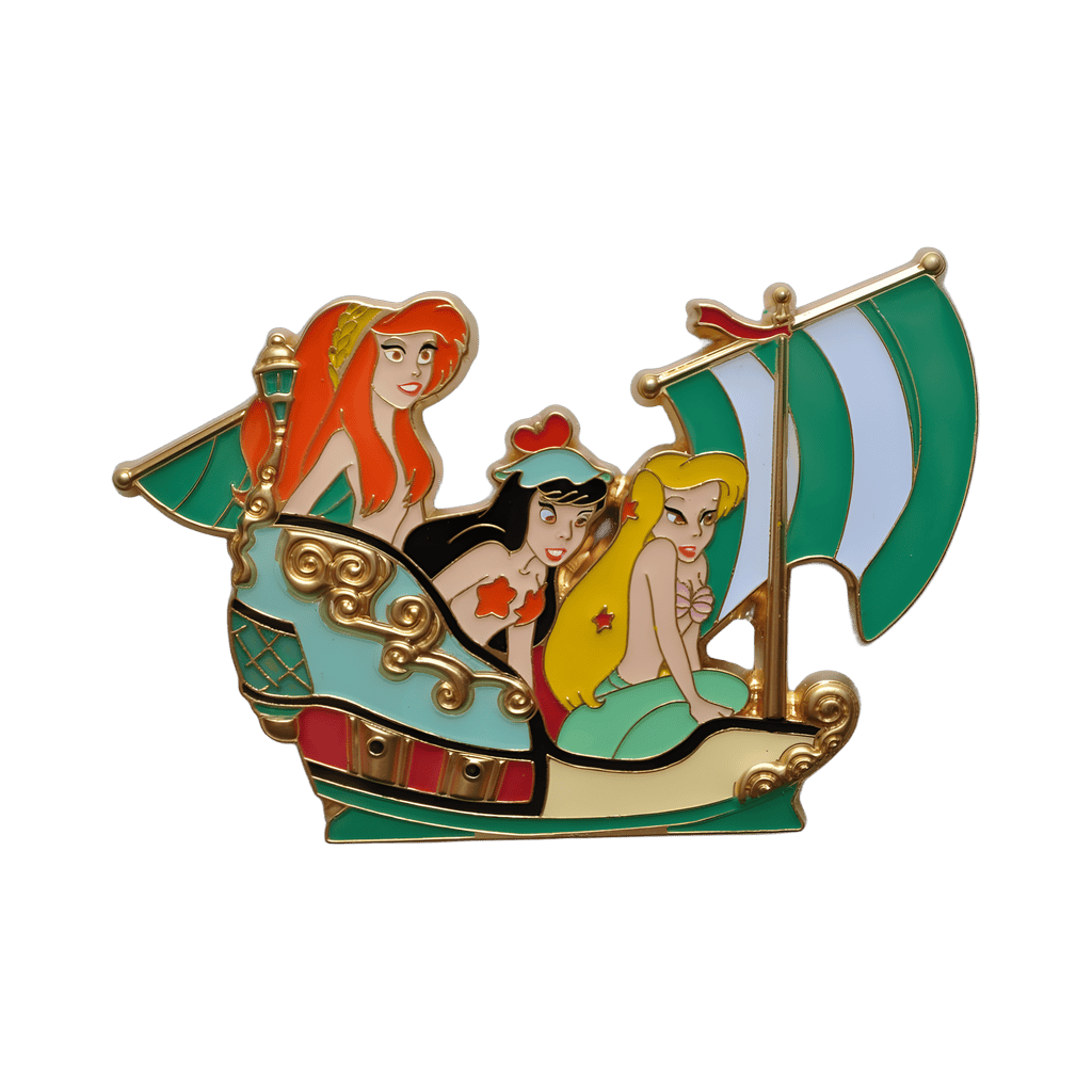 Mermaids Disney pin