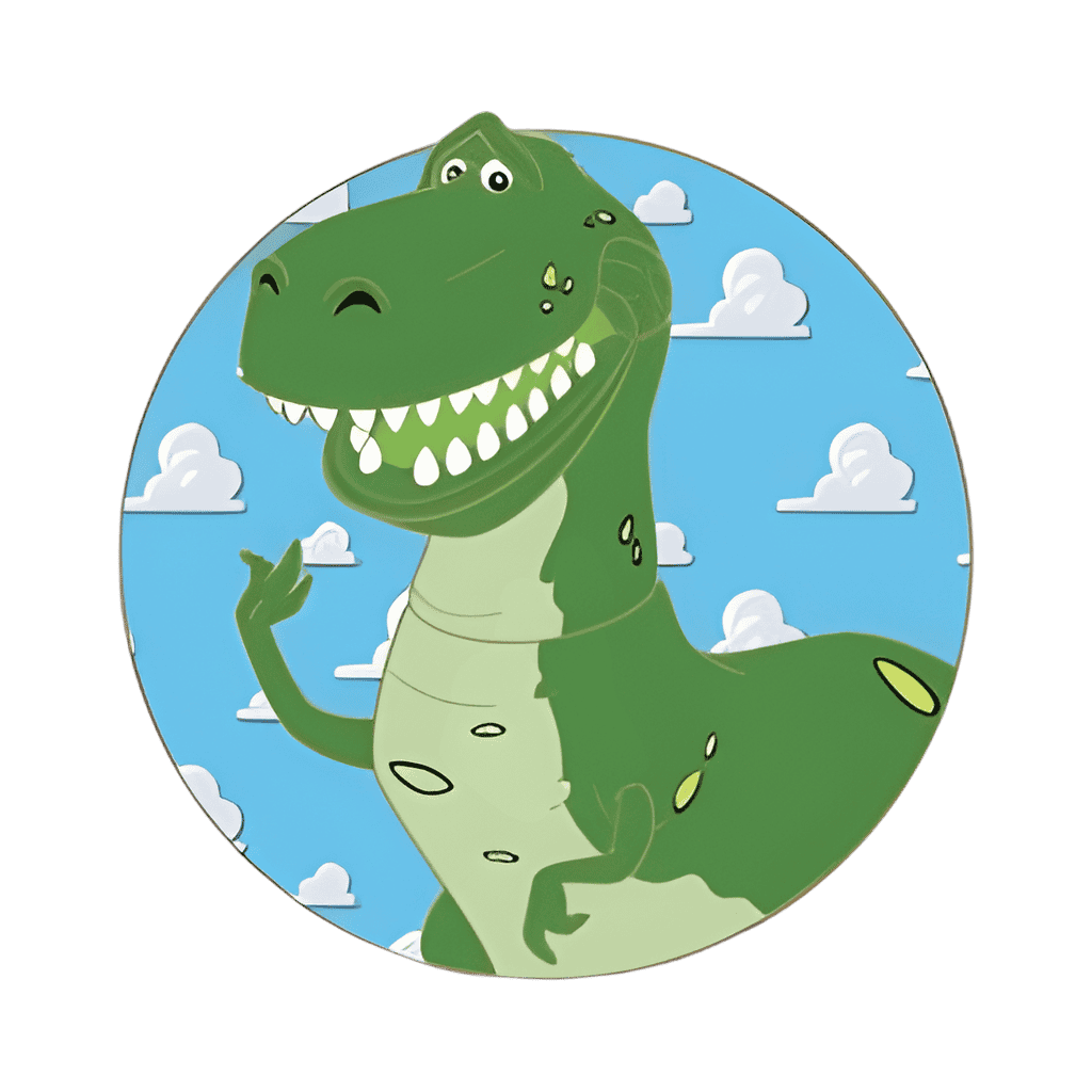 Rex Disney pin