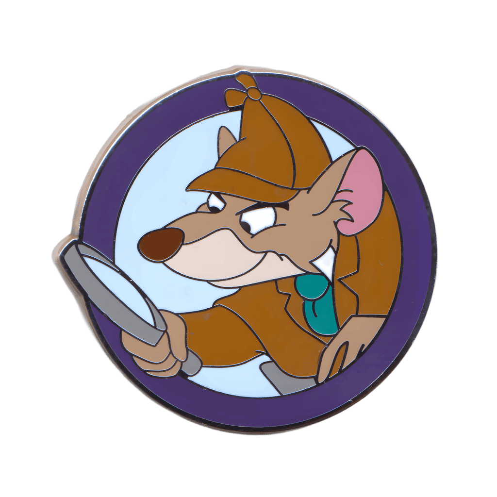 Basil, from The Great Mouse Detective Disney pin