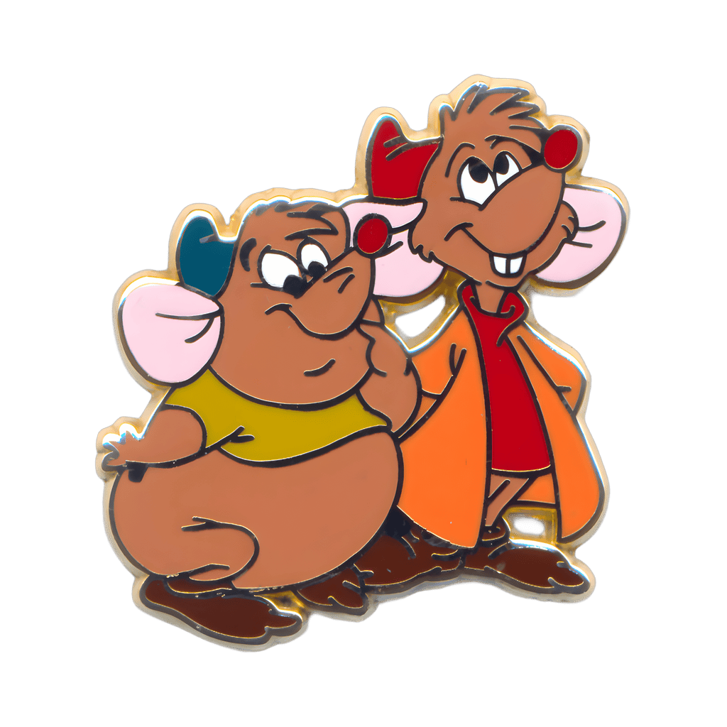 Gus & Jaq Disney pin