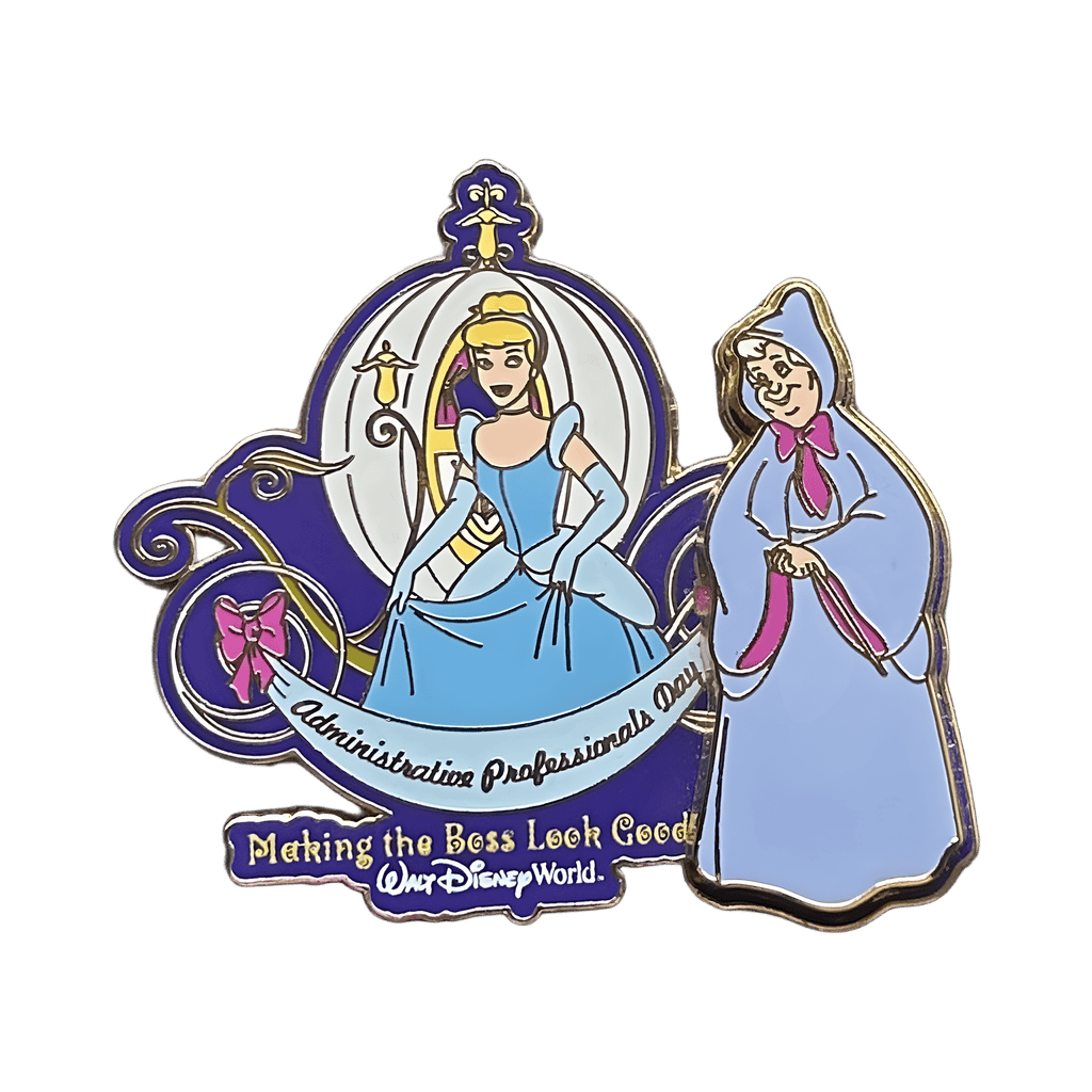 Making the Boss Look Good! (Cinderella and Fairy Godmother) Disney pin