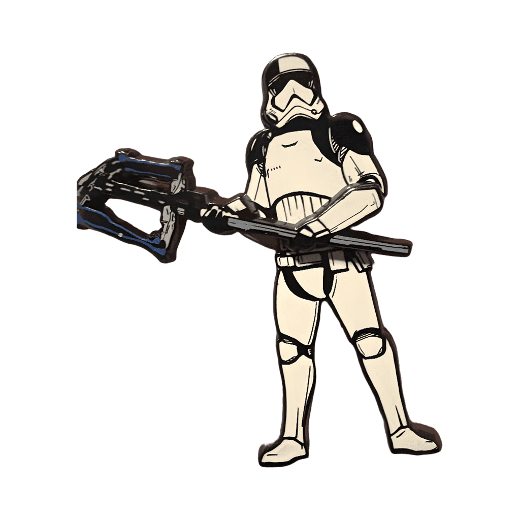 Judicial/Executioner Stormtrooper with laser axe Disney pin