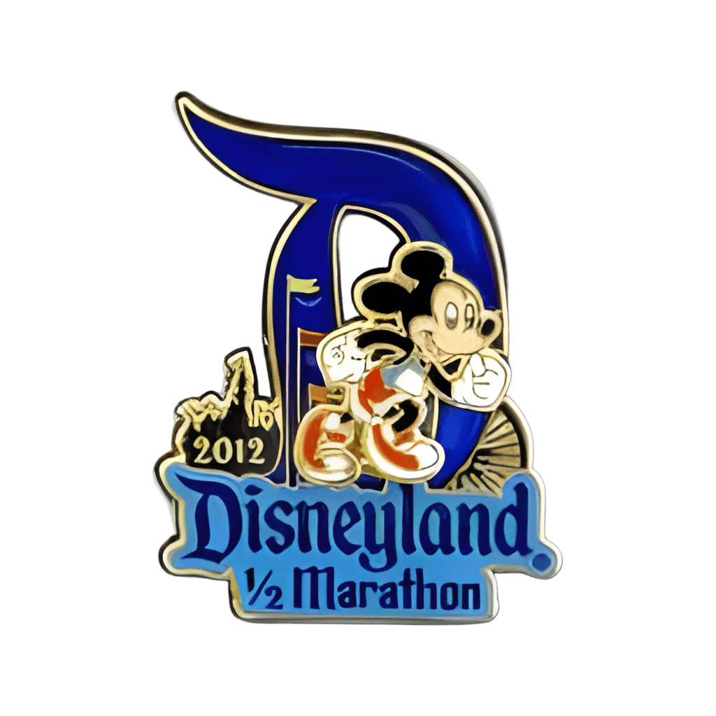 2012 Logo - Mickey Disney pin