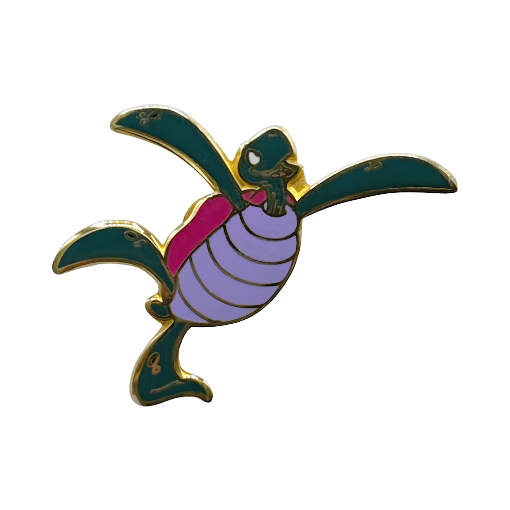 Dancing Turtle Disney pin