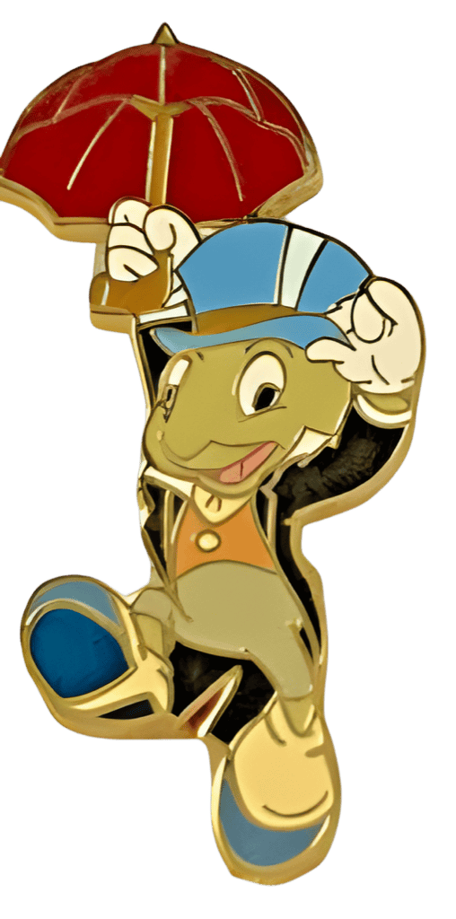 Jiminy Cricket-With Umbrella Disney pin