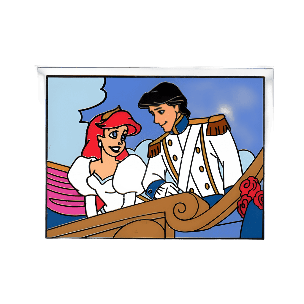 Ariel and Eric Wedding Disney pin