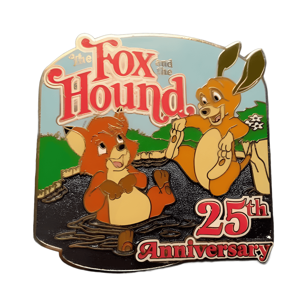 25th Anniversary - Tod and Copper Disney pin