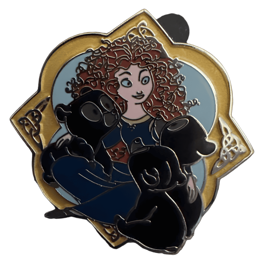 Merida and Brothers Disney pin
