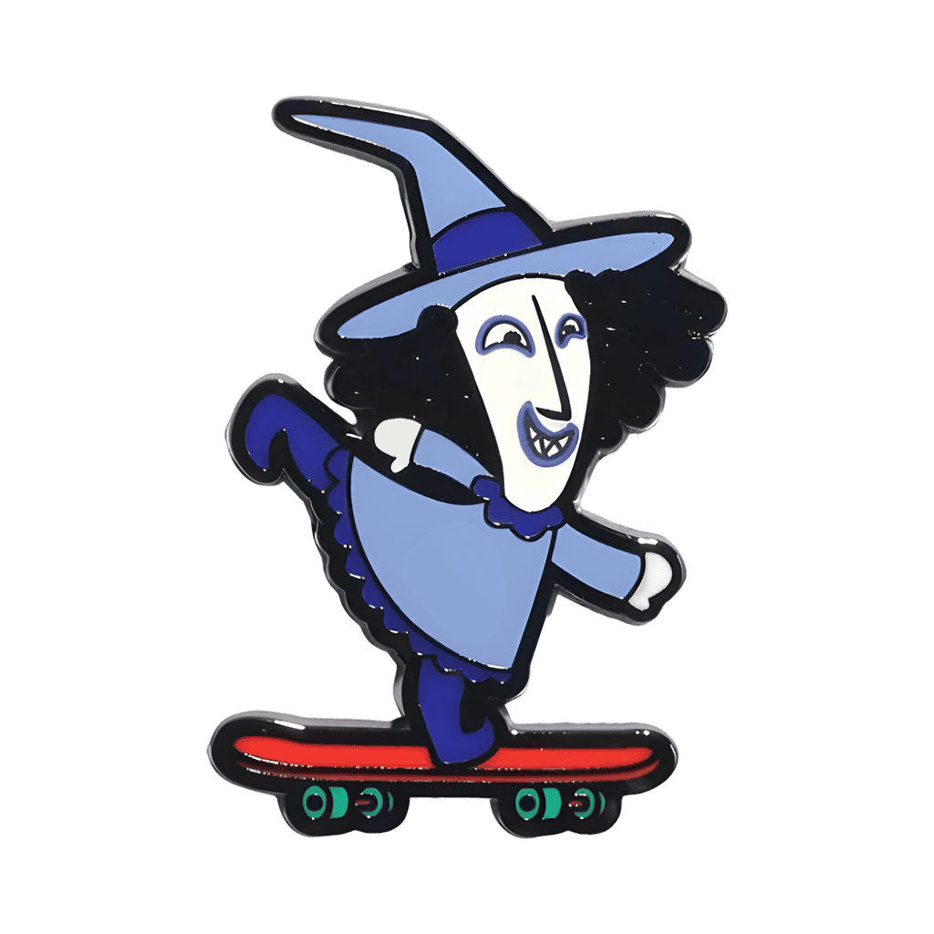 Shock on Skateboard Disney pin