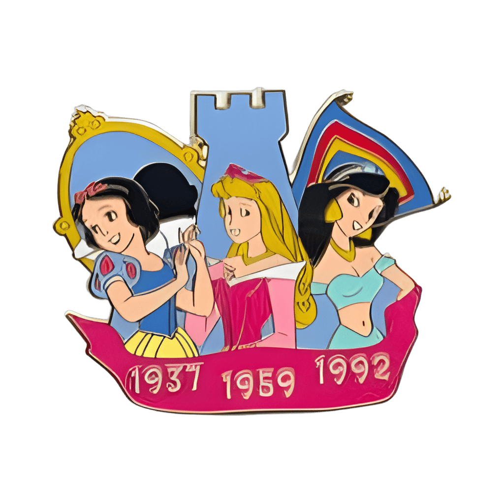 Princesses Through Time Disney pin